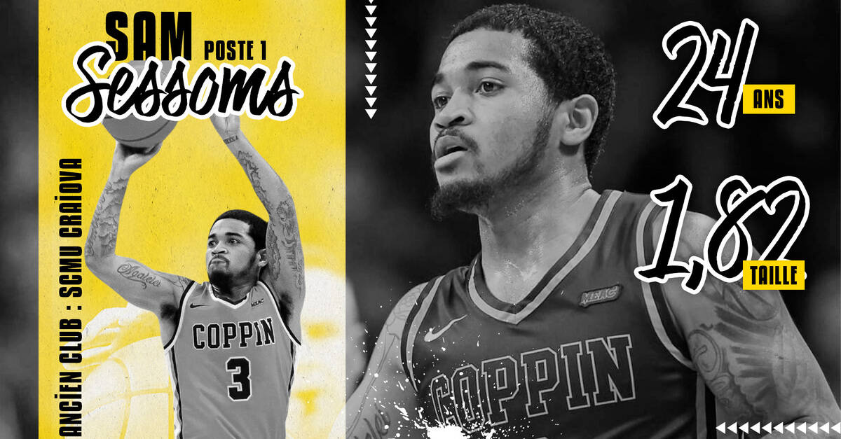 Sam Sessoms, première recrue rochelaise ! | Stade Rochelais Basket