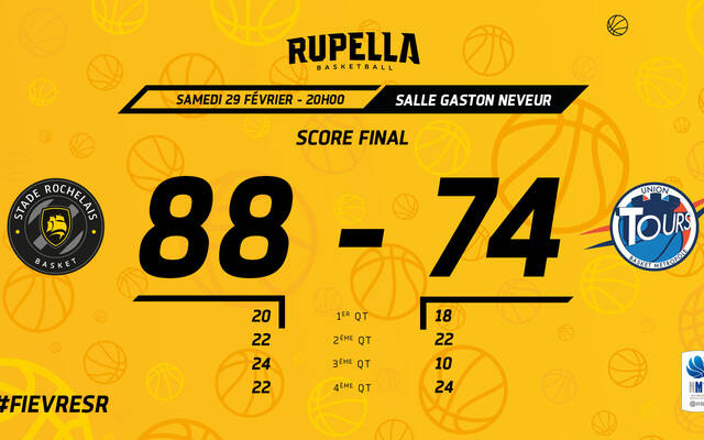 Belle victoire face à Tours !