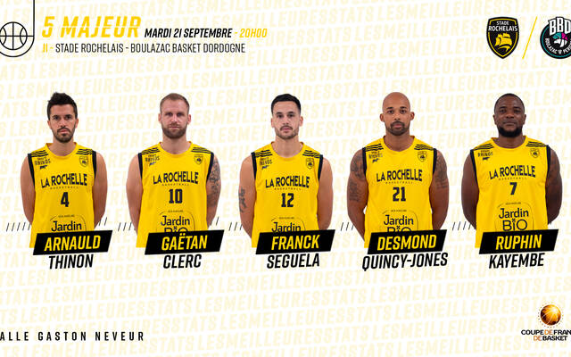 Le 5 majeur face à Boulazac !