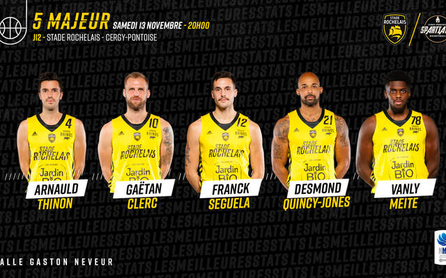 Le 5 majeur face à Cergy !