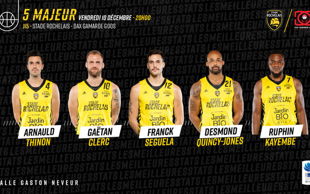 Le 5 majeur face à Dax