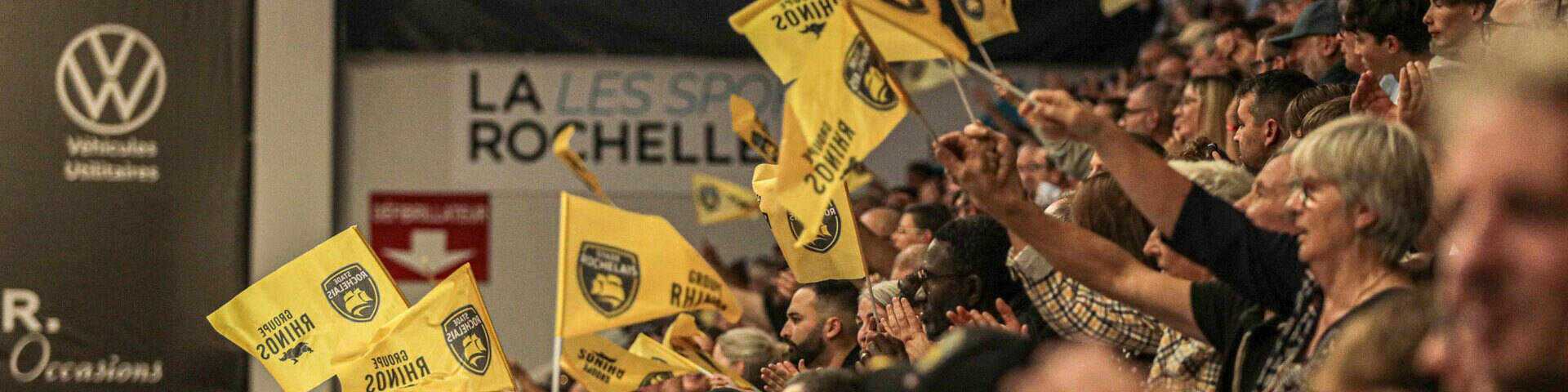 100% des matches à guichets fermés cette saison !