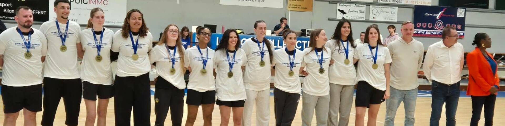 Les U18 Élite Filles, troisièmes au Final Four ! 