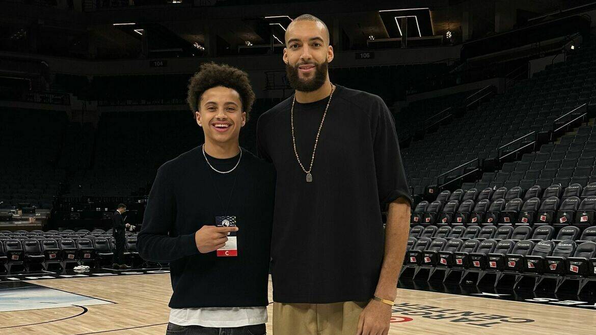Joakim Petit est parti à la rencontre de Rudy Gobert ! 
