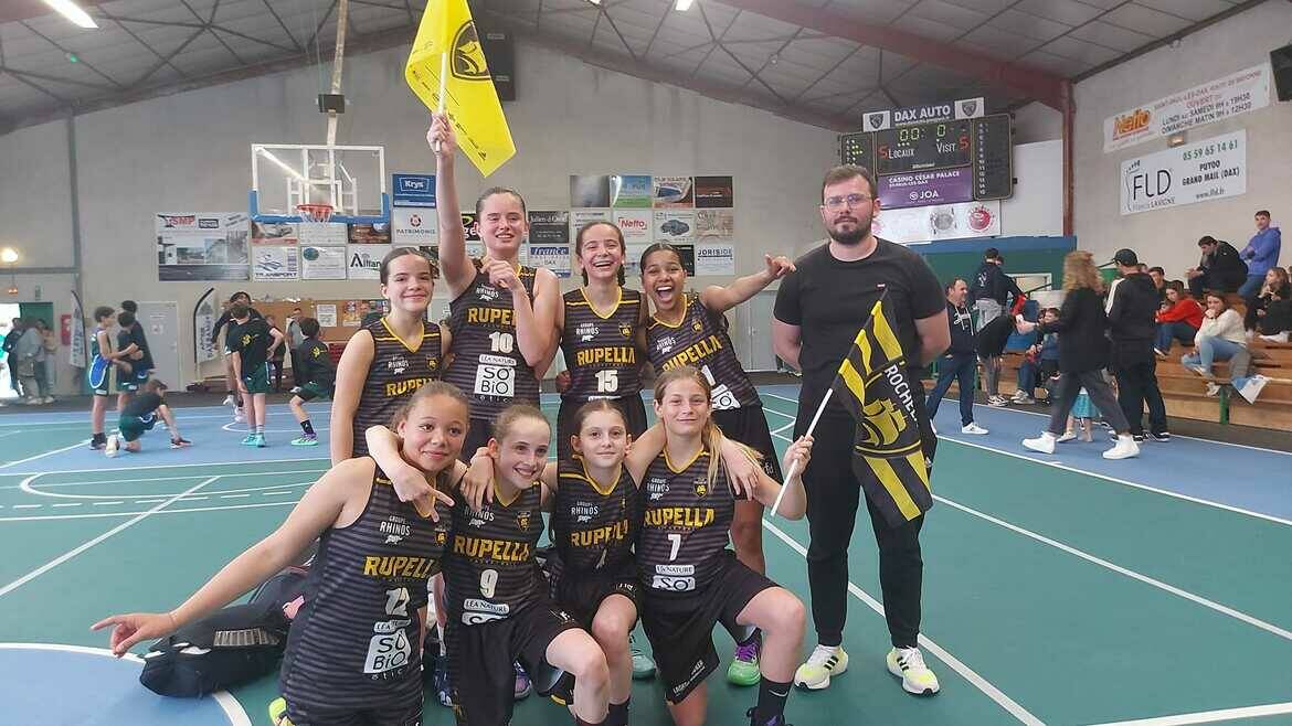 Les U13, U15 et U18 Filles en demie à Gaston Neveur !