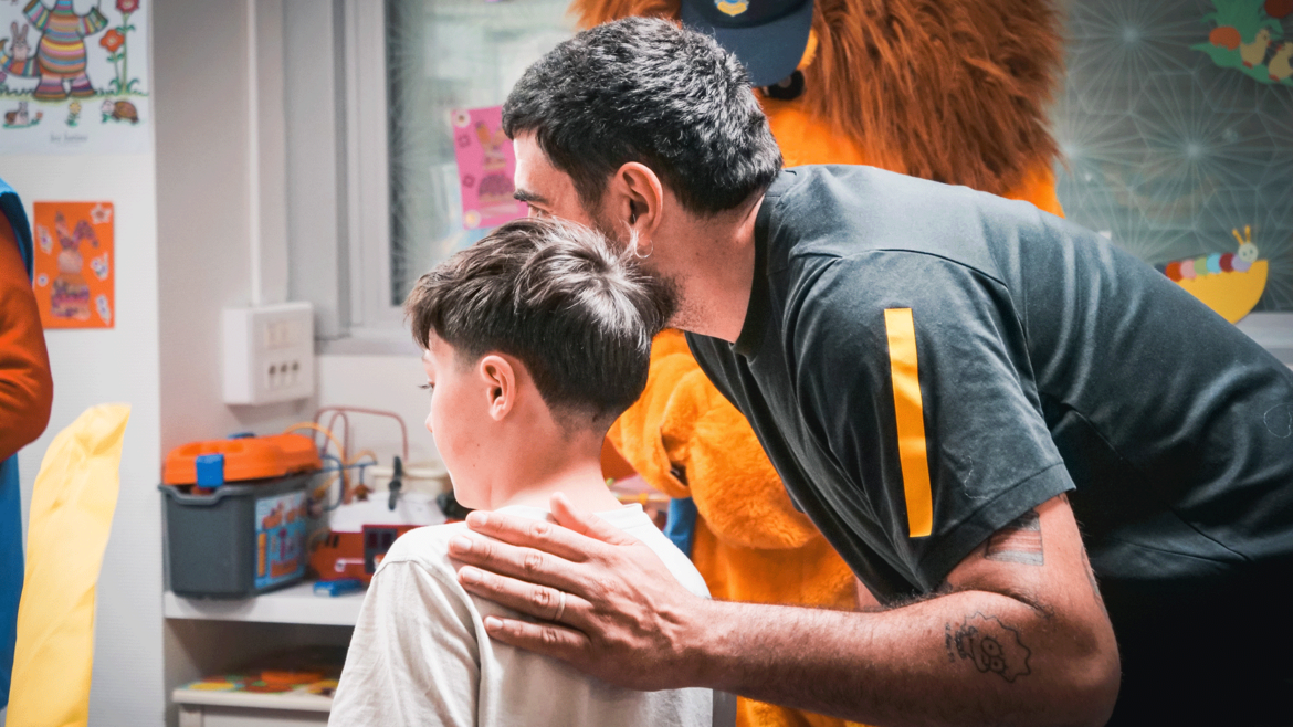 Visite du service pédiatrique de l'hôpital de la Rochelle