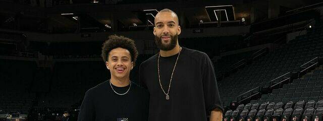 Joakim Petit est parti à la rencontre de Rudy Gobert ! 