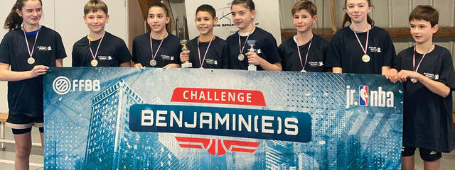 Nos jeunes sélectionnés pour le Challenge Benjamin !