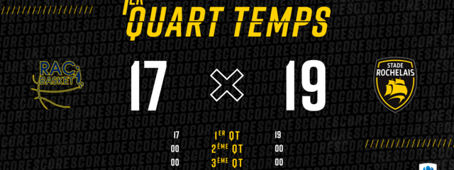 Q1 : Les Rochelais sont devant !