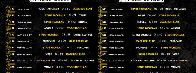 Reprise du championnat le 8 janvier !